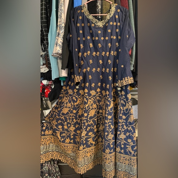 Asim jofa pakistani designer salwar kameez sana safinaz baroque Maria b sare eid - Picture 12 of 17